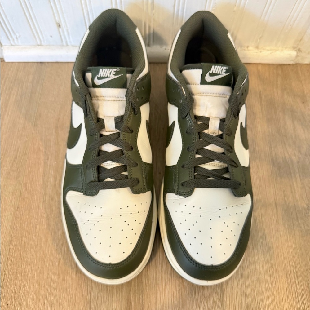 Nike Dunk Low in Olive Green and White Men’s Size 10.5 - Picture 3 of 14